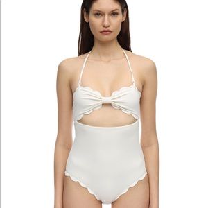 NWOT Marysia white Antibes one piece Size M